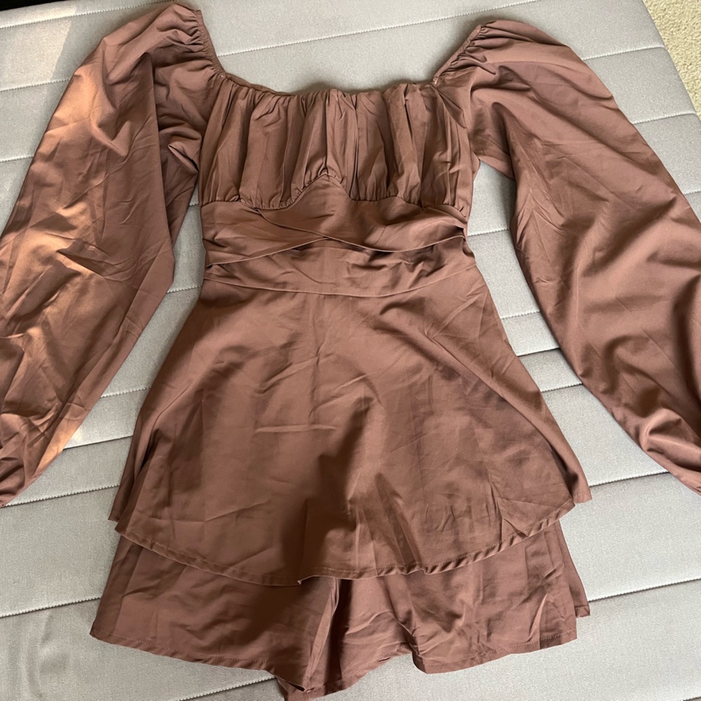 Brown Romper